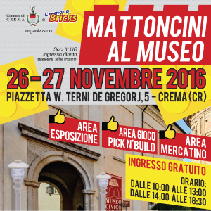 Mattoncini al Museo 2016